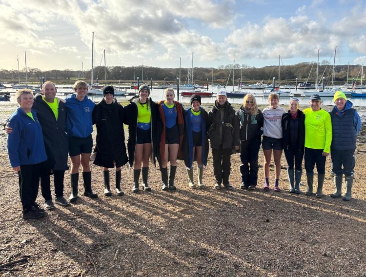 SHANKLIN SANDOWN ROWERS TRAIN WITH OLYMPIC GOLD-WINNING COACH