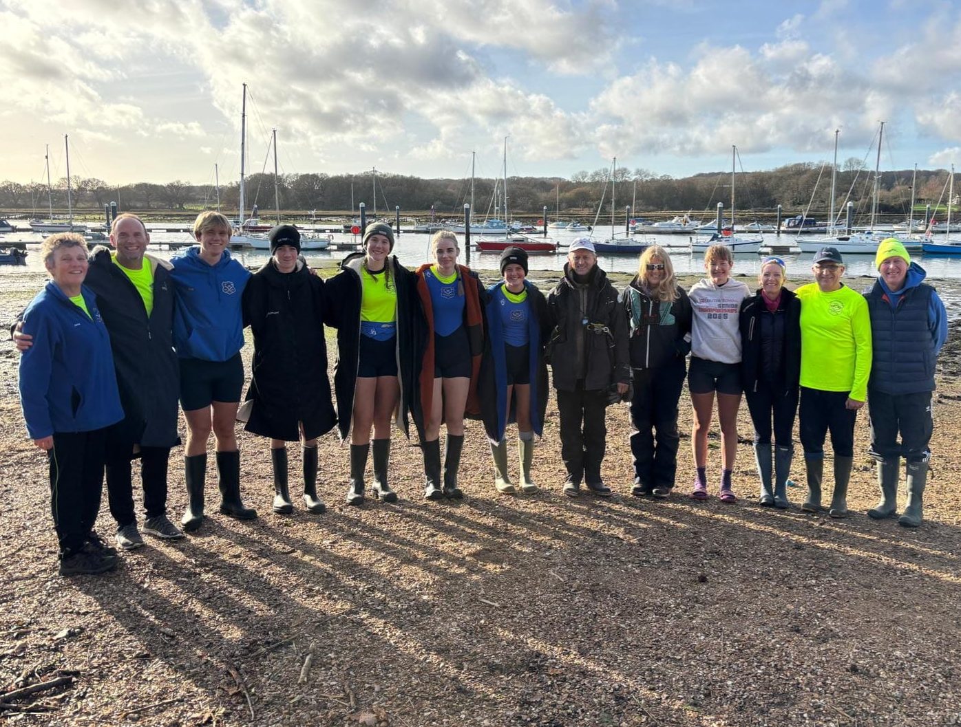 SHANKLIN SANDOWN ROWERS TRAIN WITH OLYMPIC GOLD-WINNING COACH