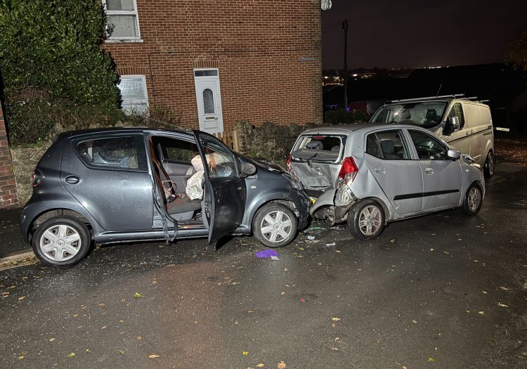DRIVER ‘UNDER THE INFLUENCE’ FLEES 3-VEHICLE CRASH IN RYDE