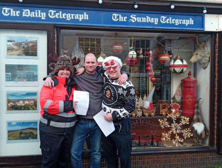 CHRISTMAS CHEER FILLS YARMOUTH AS SHOPS COMPETE FOR FESTIVE HONOURS