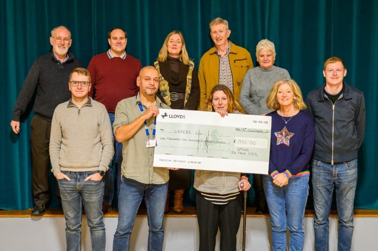 NEARLY £2,000 RAISED FOR CARERS IW AT STARS IN THEIR EYES TRIBUTE SHOW