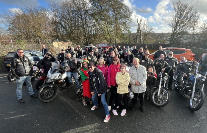 MOTORCYCLE CLUBS DELIVER VAN FULL OF SUPPLIES TO FRIENDS OF THE ANIMALS