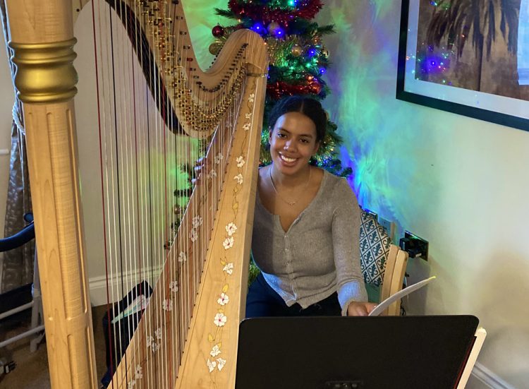 HARPIST PROVIDES A TRULY MAGICAL AFTERNOON FOR ORCHARD HOUSE RESIDENTS