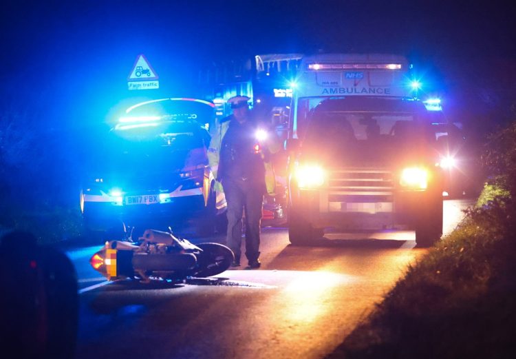 UPDATED: MOTORCYCLIST INJURED IN WHITERAILS ROAD CRASH NEAR NEWPORT