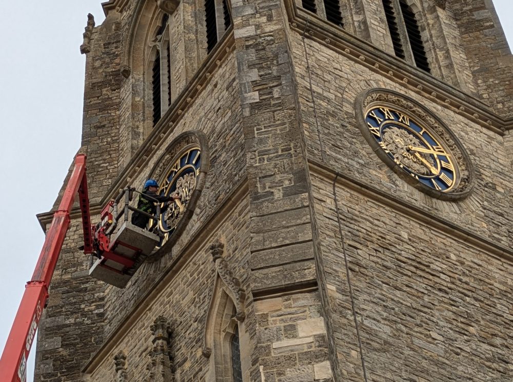 CLOCK SPECIALISTS RESTORE ICONIC NEWPORT MINSTER TIMEPIECE