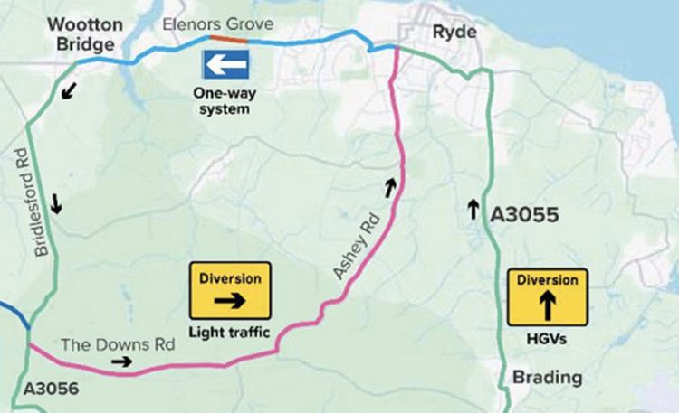 DIVERSION ROUTE CONFIRMED AHEAD OF 3-MONTH ELENORS GROVE WATER WORKS