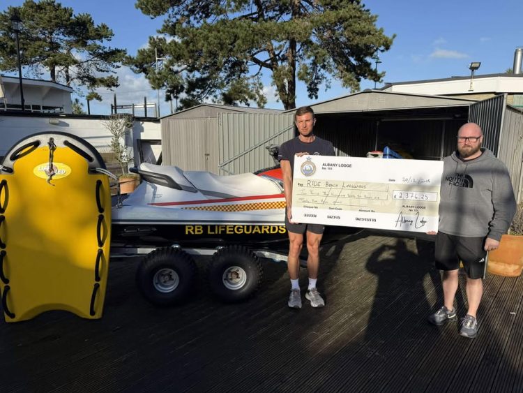 FREEMASONS SUPPORT LIFESAVING WORK WITH £2,376 DONATION