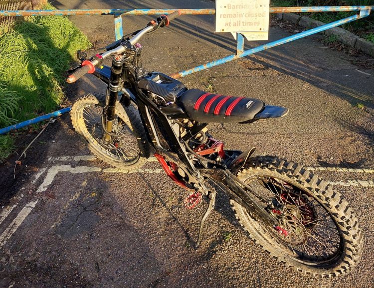 DRONE TRACKS BALACLAVA-CLAD RIDERS LEADING TO SURRON SEIZURES