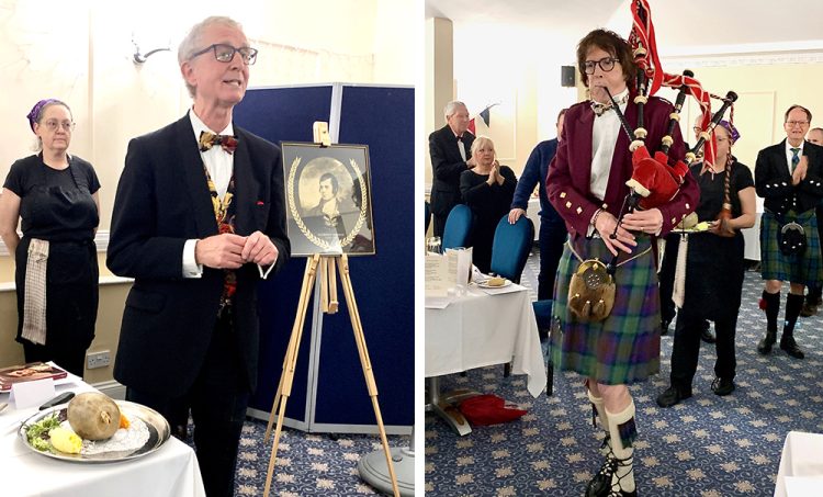 BURNS NIGHT CELEBRATED IN STYLE BY ISLE OF WIGHT CALEDONIAN SOCIETY IN COWES
