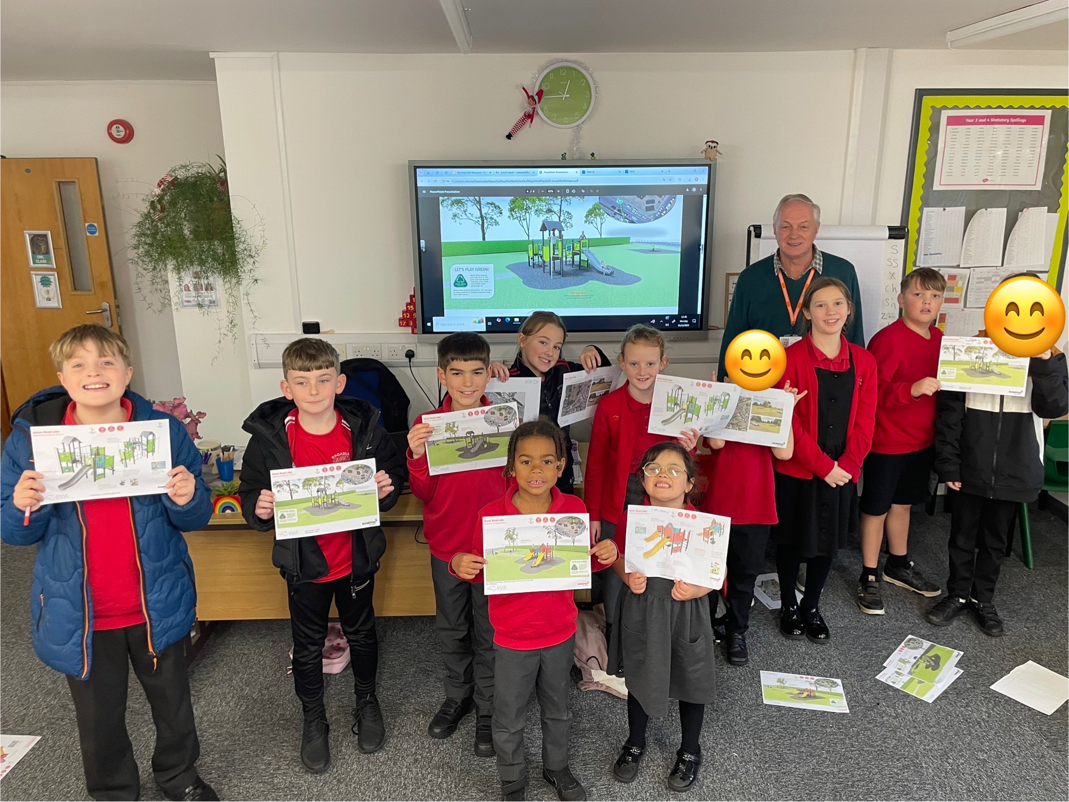 CHILDREN’S FEEDBACK DRIVES MANOR ROAD PLAYGROUND PROJECT FORWARD