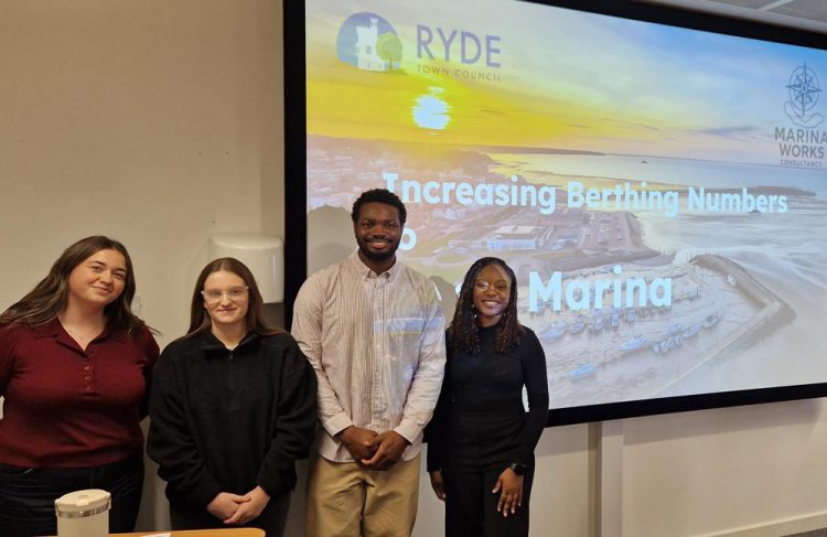 THREE-YEAR UNIVERSITY COLLABORATION HELPS SHAPE FUTURE OF RYDE MARINA