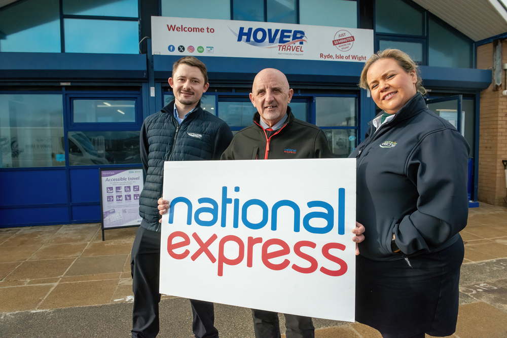ISLANDERS CAN NOW BOOK BUS, HOVERCRAFT AND COACH TRAVEL IN ONE SIMPLE TICKET