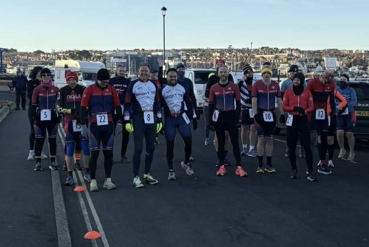 JURGITA BATES TOPS EAST COWES DUATHLON AS TEMPERATURES PLUNGE TO -3C