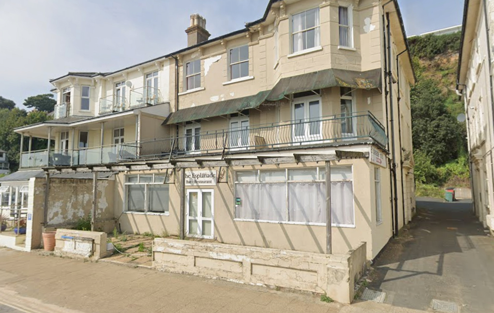 PLANS LODGED TO TRANSFORM FORMER SHANKLIN HOTEL INTO RESIDENTIAL FLATS