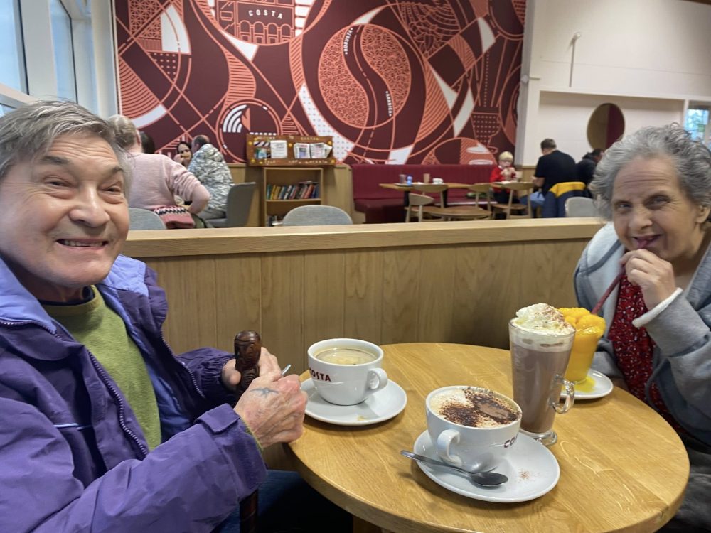 CARE HOME RESIDENTS ENJOY FIRST TRIP IN BRAND NEW MINIBUS