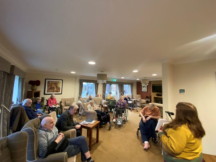 LOCAL AUTHOR VISITS ORCHARD HOUSE FOR STORYTELLING WEEK CELEBRATION