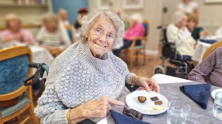NEWPORT CARE HOME RESIDENTS TAKE PART IN CHOCOLATE TASTING EVENT
