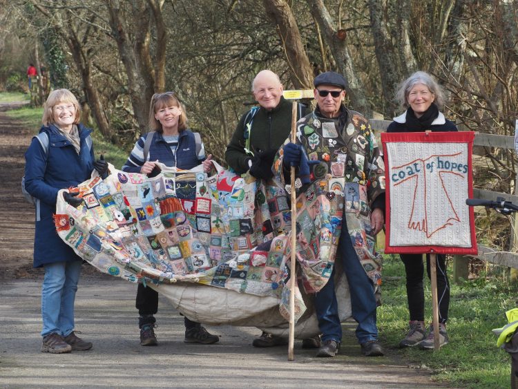COAT OF HOPES BEGINS 5-WEEK JOURNEY ACROSS ISLE OF WIGHT