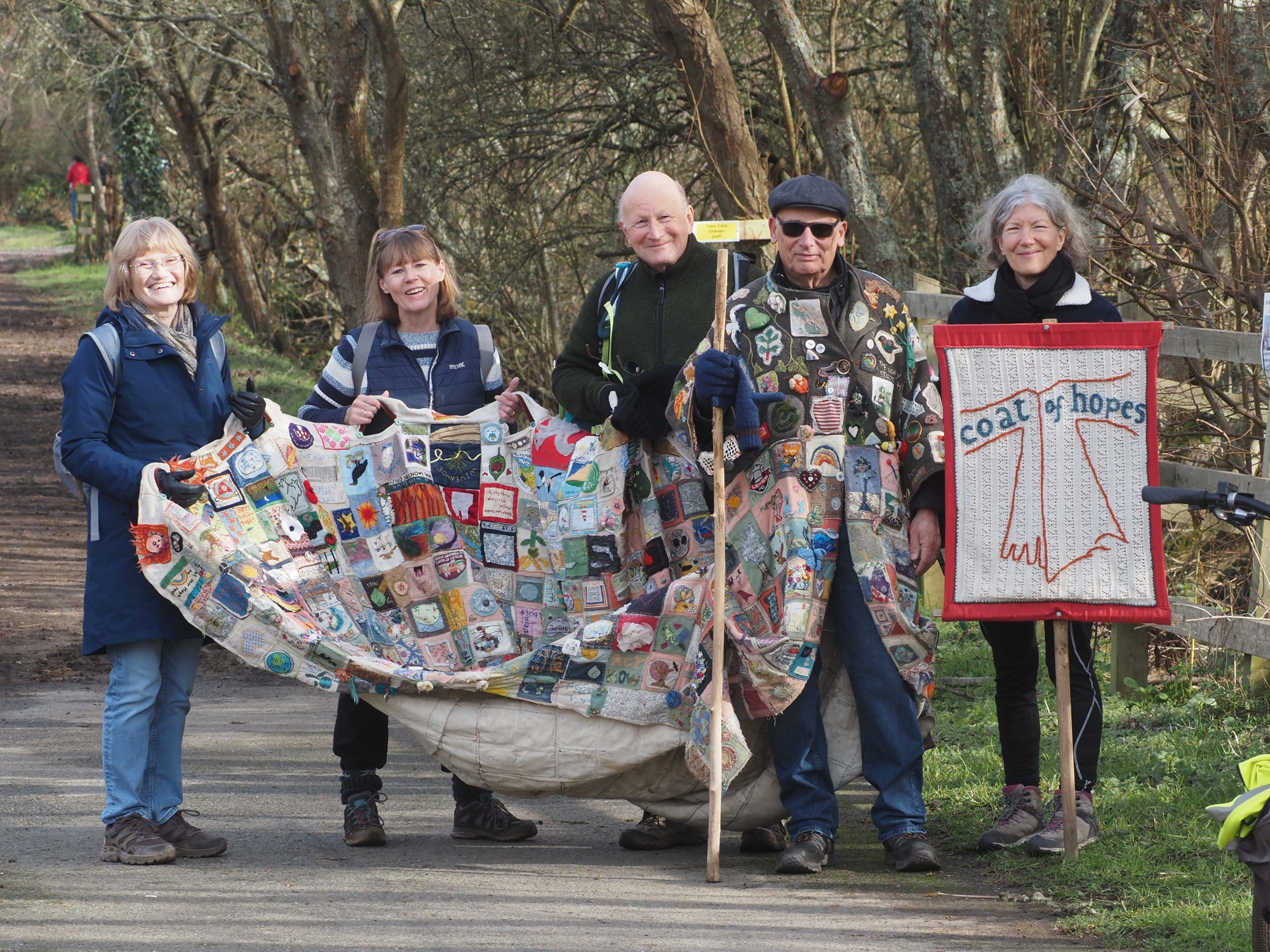 COAT OF HOPES BEGINS 5-WEEK JOURNEY ACROSS ISLE OF WIGHT