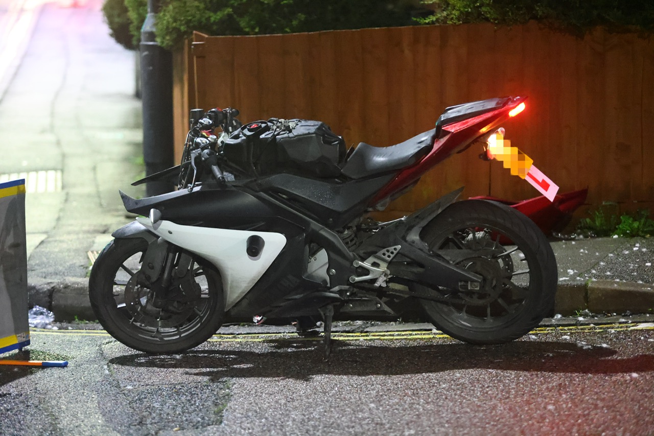MOTORCYCLIST HOSPITALISED IN RYDE ST JOHN’S SMASH