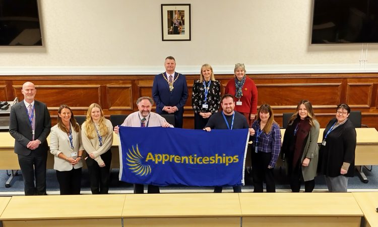 ISLE OF WIGHT COUNCIL RAISES FLAG FOR APPRENTICESHIP WEEK 2026