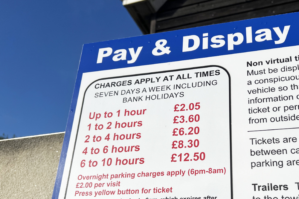 PARKING FEE HIKE PLANS SPARK OPPOSITION FROM ISLE OF WIGHT CONSERVATIVES