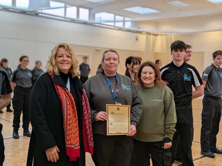 YOUTH DEVELOPMENT CHAMPION HONOURED BY HIGH SHERIFF OF THE ISLE OF WIGHT