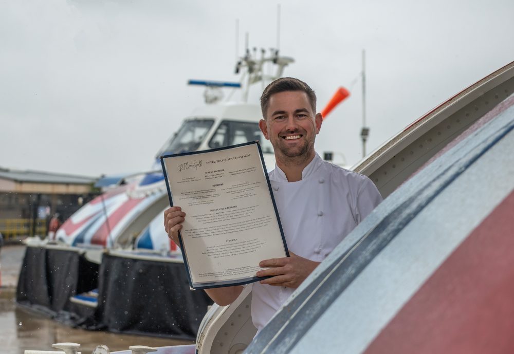 HOVERTRAVEL LAUNCHES CULINARY EXPERIENCE WITH ISLE OF WIGHT CHEF ROBERT THOMPSON