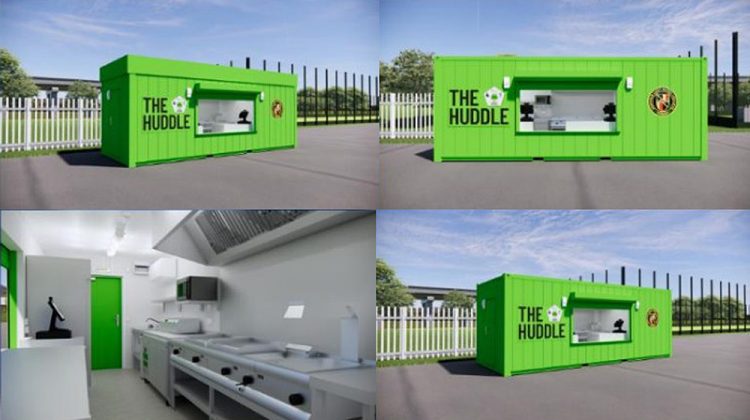 ISLE OF WIGHT SCHOOL PLANS SHIPPING CONTAINER CATERING HUB