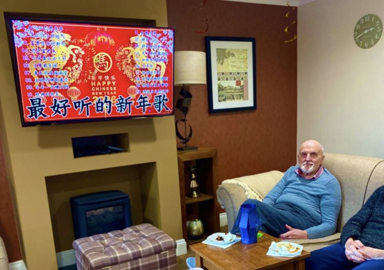 ORCHARD HOUSE RESIDENTS WELCOME YEAR OF THE HORSE WITH LANTERN CELEBRATION