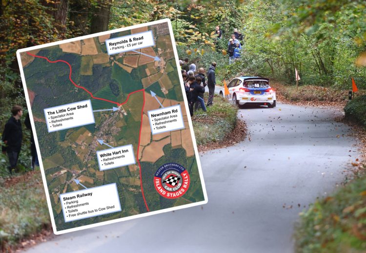 ISLAND STAGES RALLY RETURNS THIS SUNDAY WITH SPECTATOR INFORMATION CONFIRMED