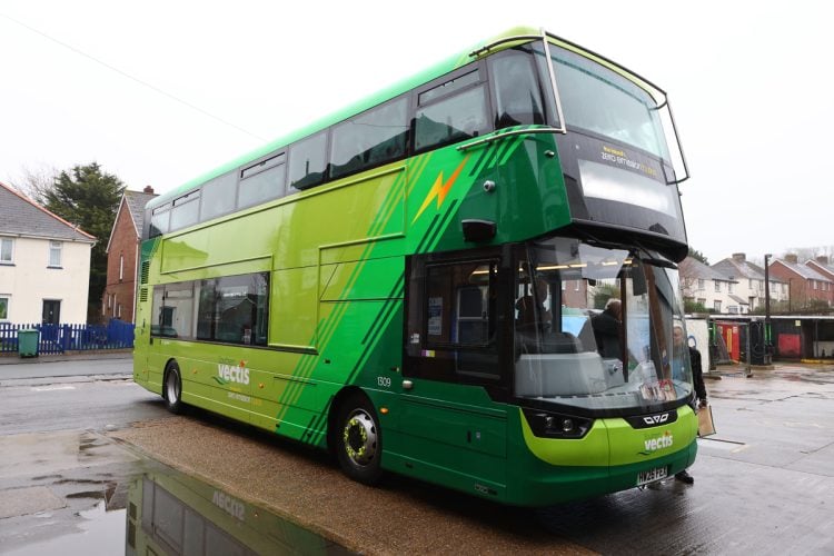 ELECTRIC ERA FOR ISLE OF WIGHT BUSES AS 31 NEW DOUBLE-DECKERS UNVEILED