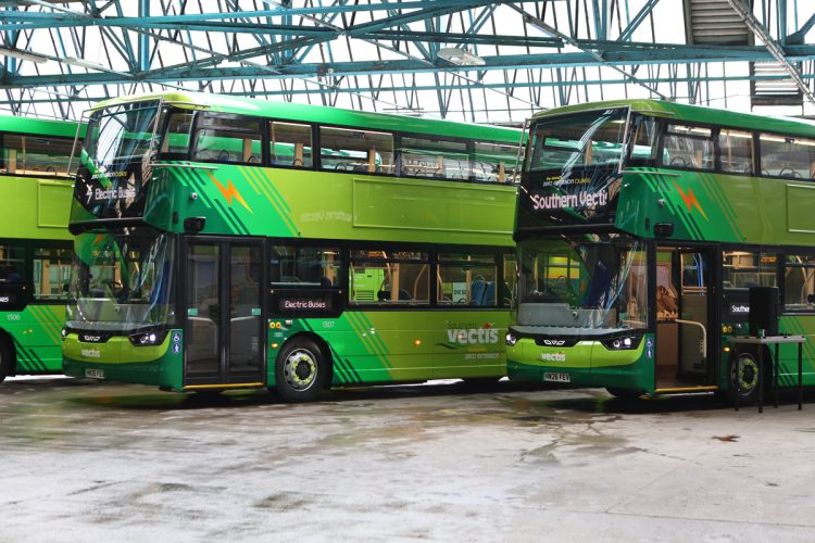 ELECTRIC ERA FOR ISLE OF WIGHT BUSES AS 31 NEW DOUBLE-DECKERS UNVEILED