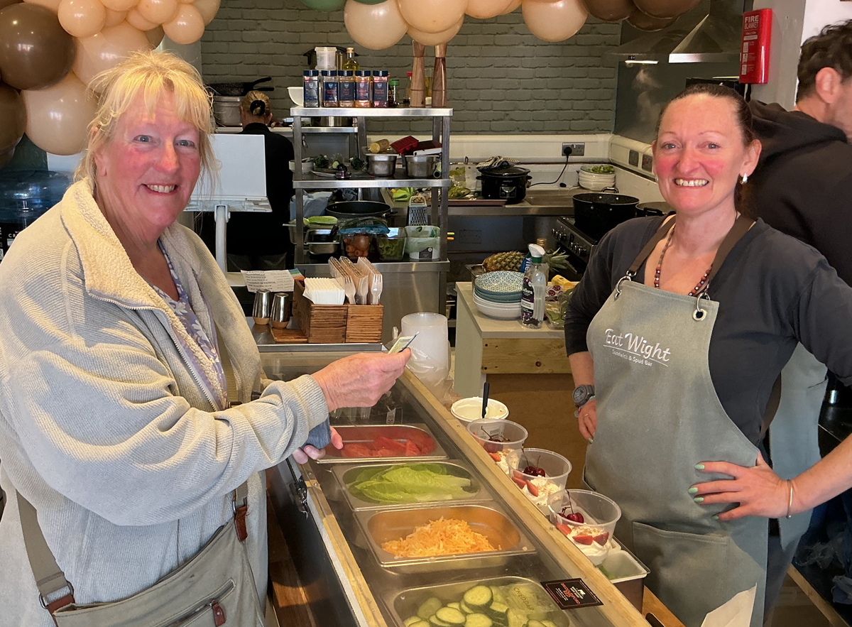 NEW SANDWICH AND SPUD BAR OPENS IN SHANKLIN WITH FOCUS ON LOCAL PRODUCE