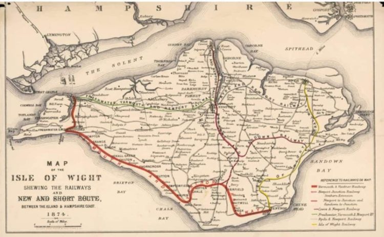 ON THIS DAY: PROPOSED ‘BACK OF THE WIGHT’ RAILWAY PUT BEFORE PARLIAMENT 140 YEARS AGO