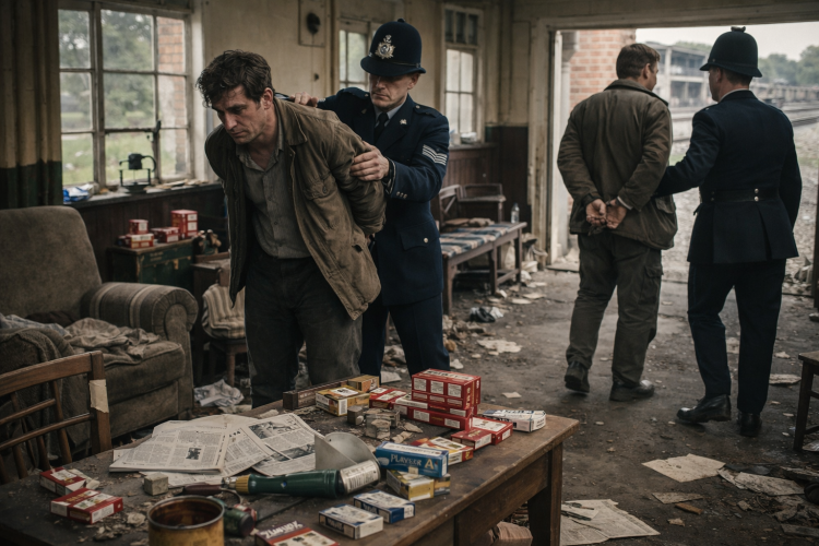 ON THIS DAY: ESCAPED PRISONERS FOUND LIVING IN DISUSED STATION 70 YEARS AGO