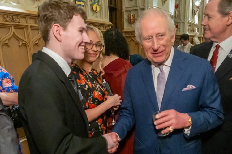 ISLE OF WIGHT YOUNG CARER JOINS KING AND QUEEN IN ROYAL RECEPTION AT WINDSOR