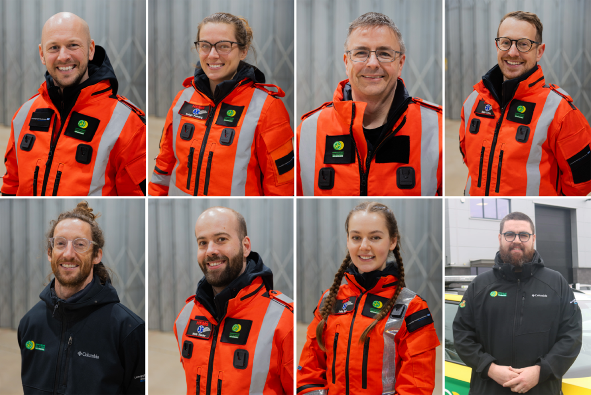 NEW PARAMEDICS SELECTED FROM 400 APPLICANTS TO FLY WITH AIR AMBULANCE