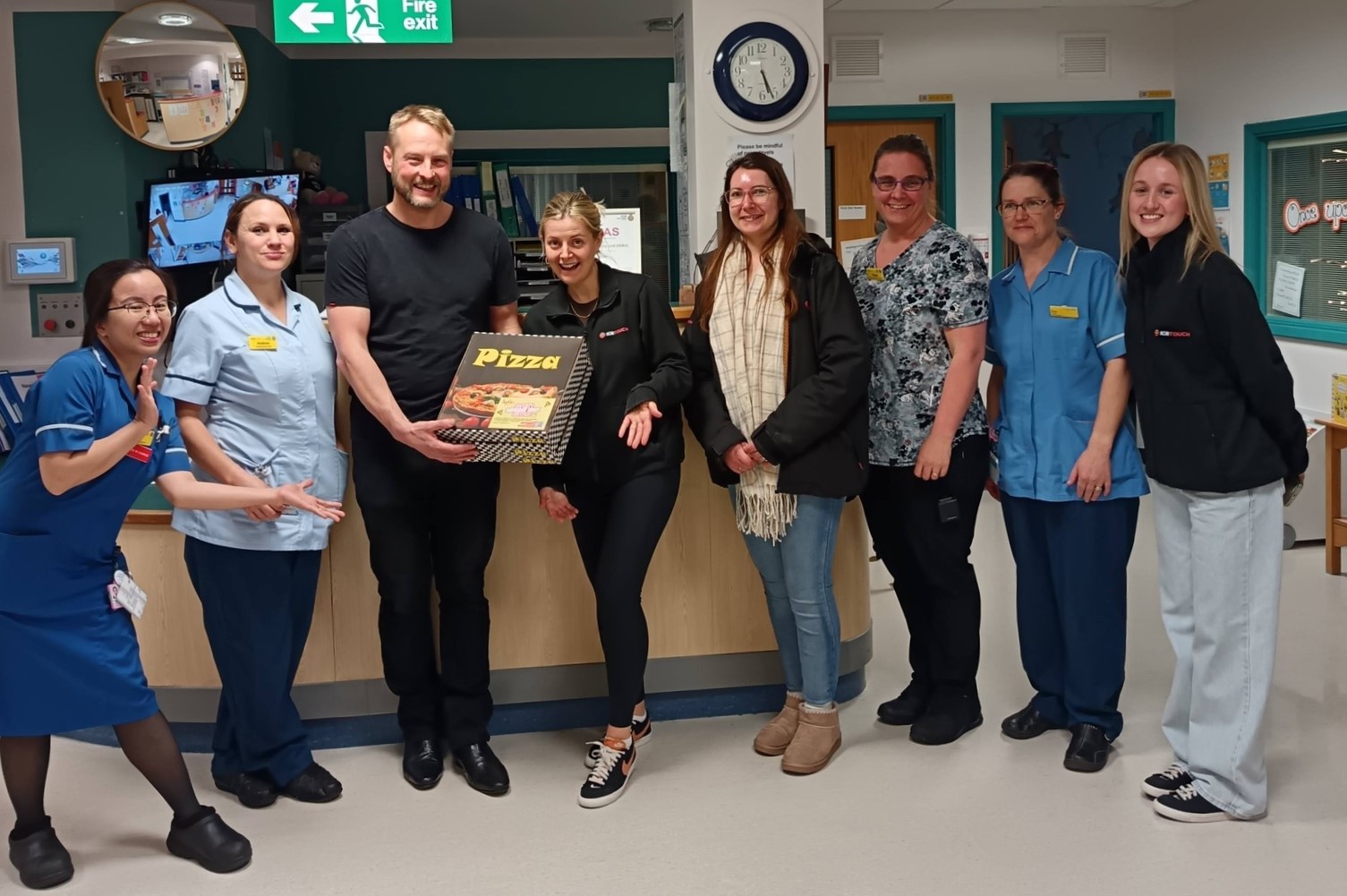 TECH FIRM ICRTOUCH CONTINUES SUPPORT FOR SOPHIE’S LEGACY WITH HOSPITAL PIZZA FUNDING
