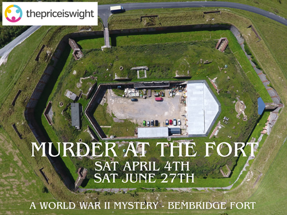 MURDER AT THE FORT AFTERNOON TEA EXPERIENCE RETURNS TO BEMBRIDGE FORT