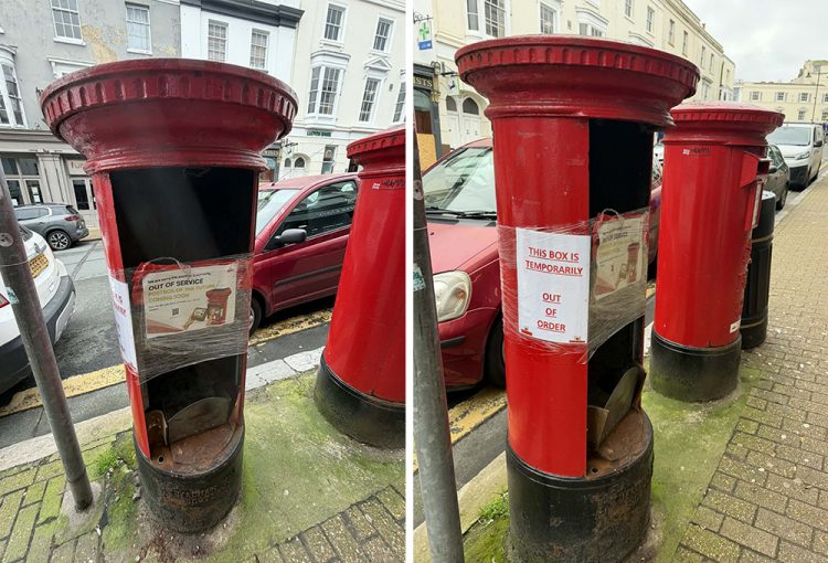 ISLE OF WIGHT POSTBOXES TAKEN OUT OF ACTION FOR MODERN UPGRADE