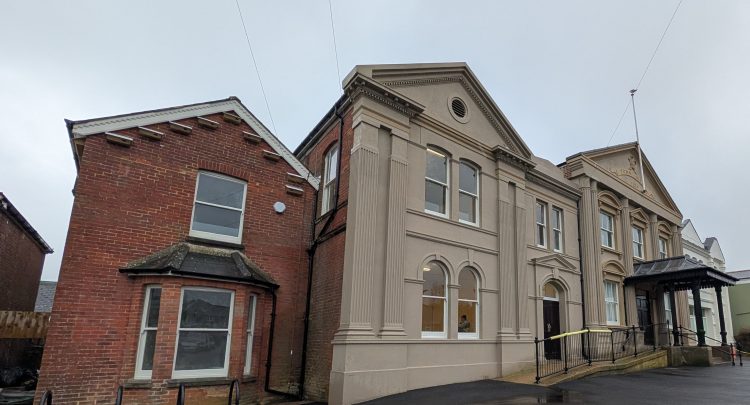 SANDOWN TOWN HALL TRANSFORMATION COMPLETE WITH NEW CREATIVE SPACES