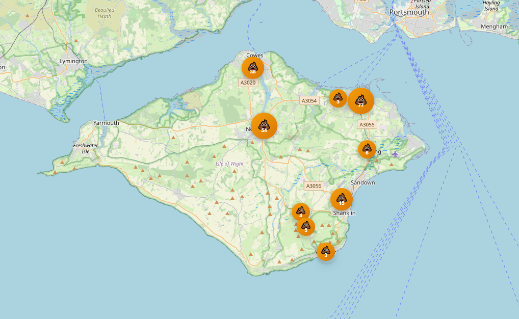 DOG FOULING APP ‘ISLE OF POOP’ ATTRACTS 130 USERS AS HOTSPOTS REVEALED