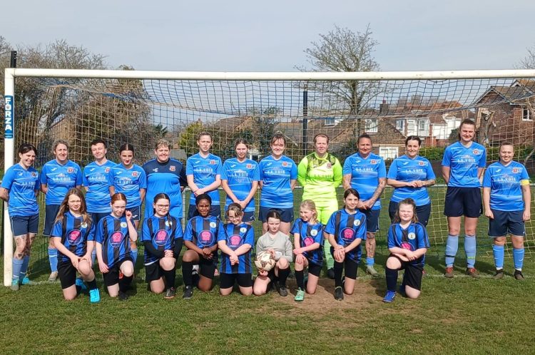 SHANKLIN LADIES SEE OFF LEADERS IN FIVE-GOAL COUNTY GROUND THRILLER