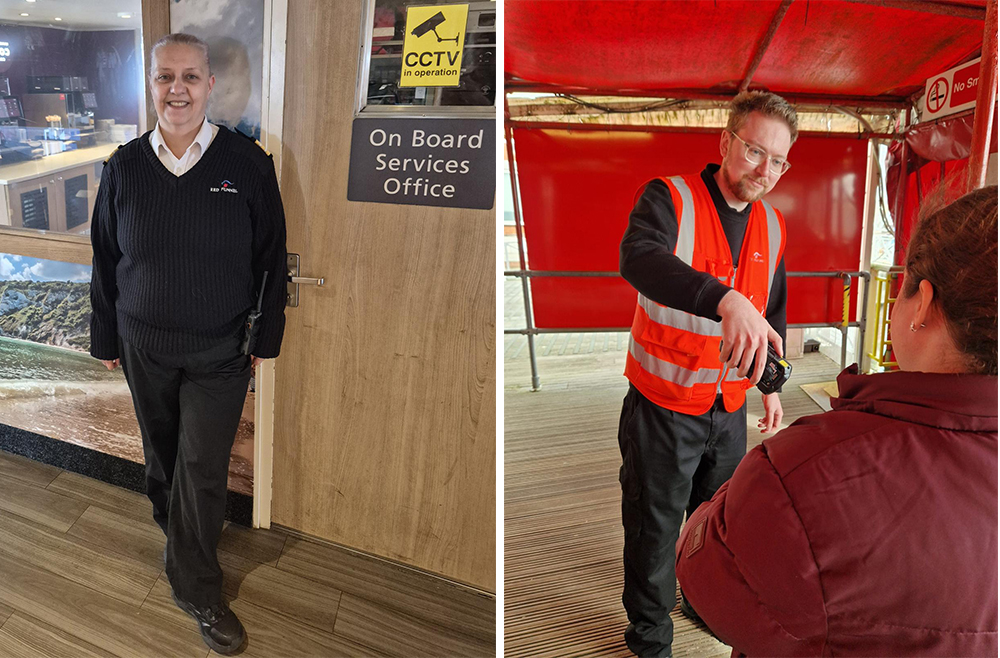 RED FUNNEL STAFF RECOGNISED BY PASSENGERS FOR GOING THE EXTRA MILE