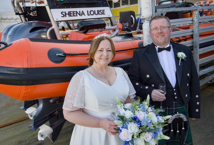 FROM LIFEBOAT CREW TO LIFE PARTNERS – COWES RNLI COUPLE TIE THE KNOT