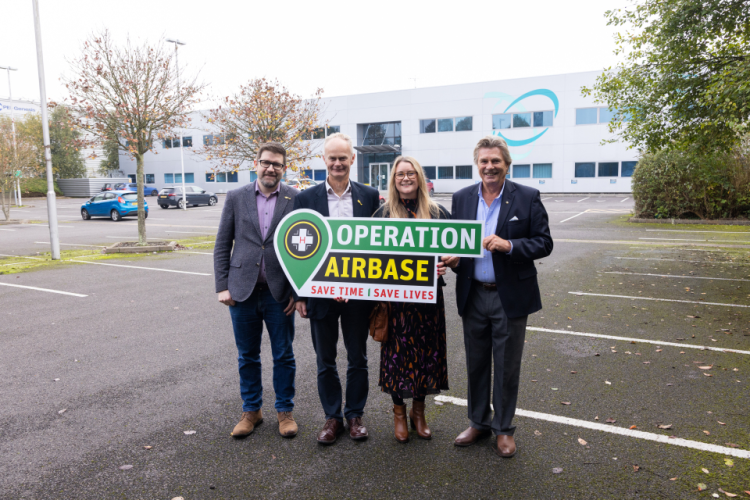 SECOND £300,000 GRANT PUTS AIR AMBULANCE ‘OPERATION AIRBASE’ IN SIGHT