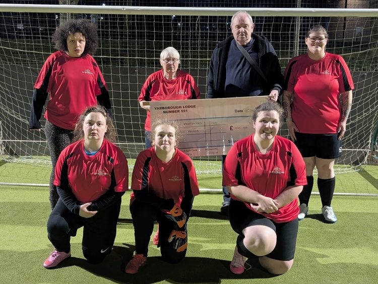 SPORTING OPPORTUNITIES RECEIVES £1,000 BOOST FROM VENTNOR-BASED LODGE