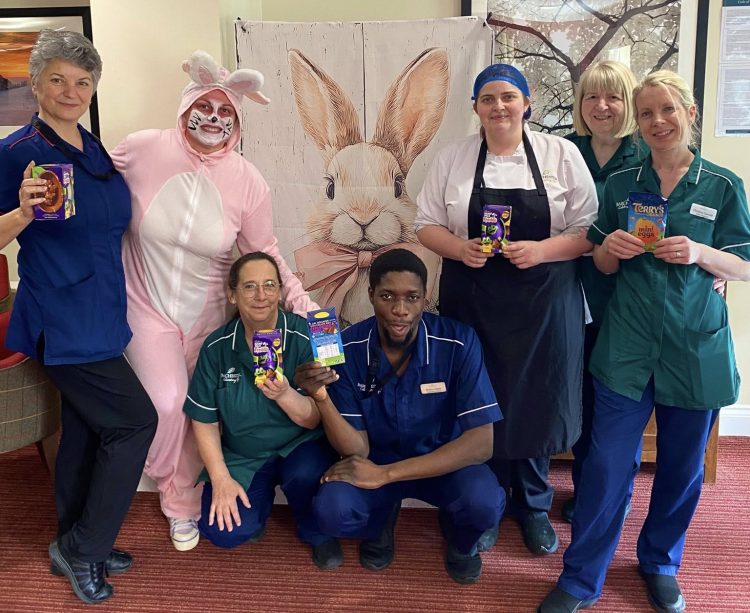 RESIDENTS TREATED TO SPECIAL EASTER WEEKEND AT ORCHARD HOUSE