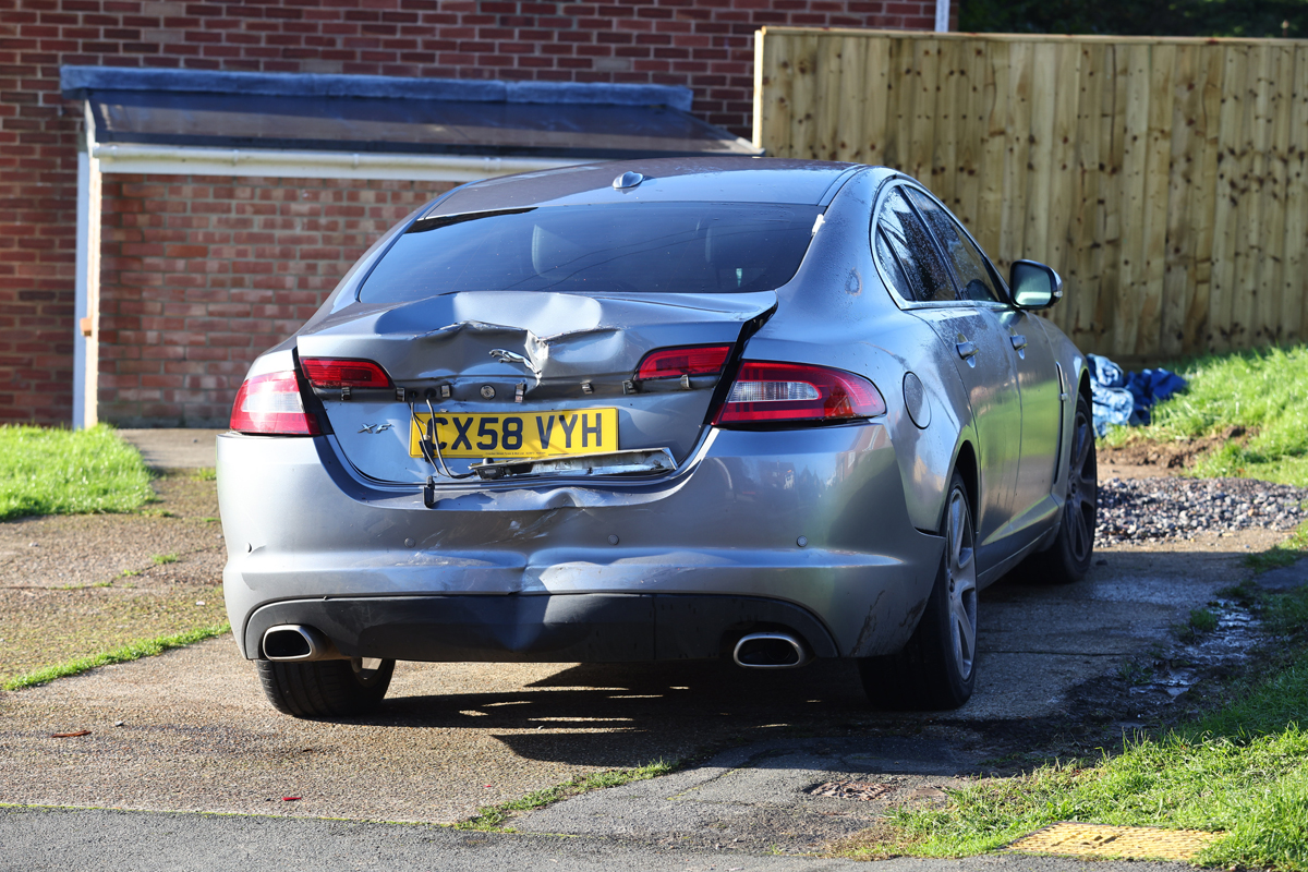 SUSPENDED PRISON TERM FOR DRIVER WHO CRASHED CAR DURING PAN POLICE RAID